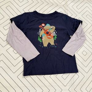 Tea Collection Exploring Bear Longsleeve Top